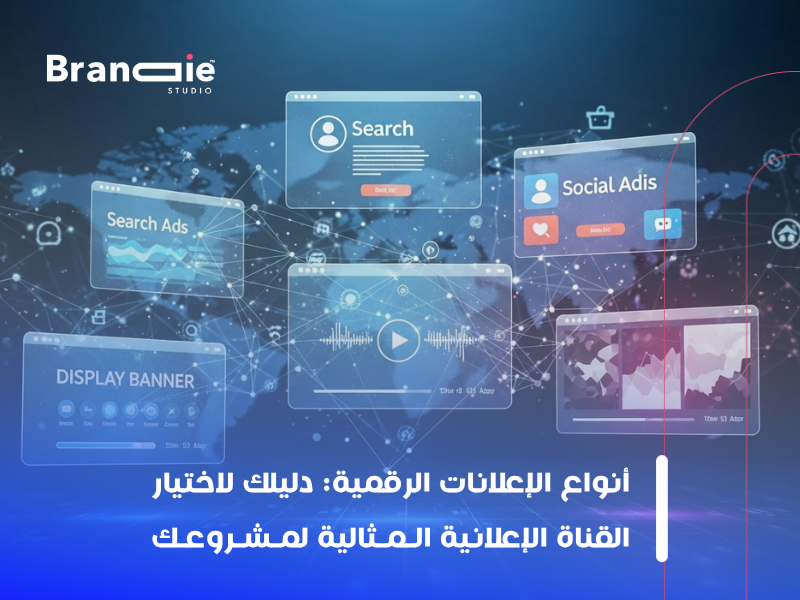 أنواع الإعلانات الرقمية