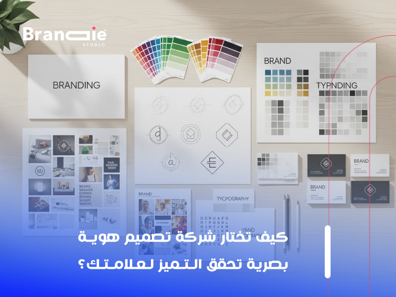 شركة تصميم هوية بصرية