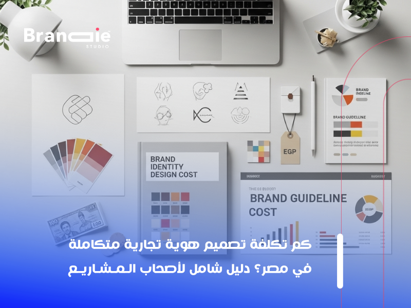 تكلفة تصميم هوية تجارية في مصر