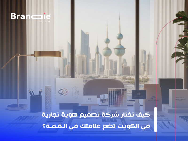 تصميم هوية تجارية بالكويت