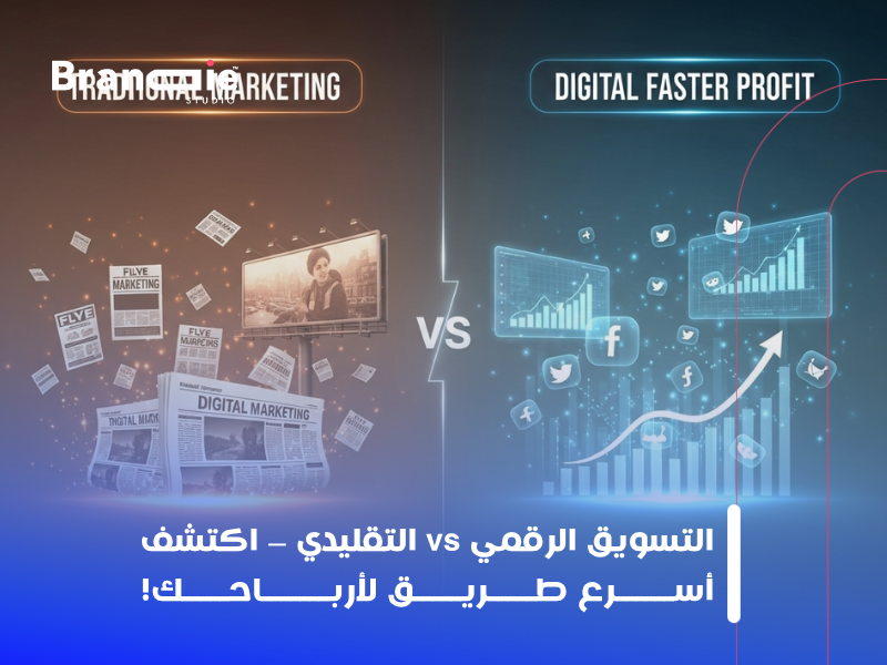 الفرق بين التسويق الرقمي والتقليدي