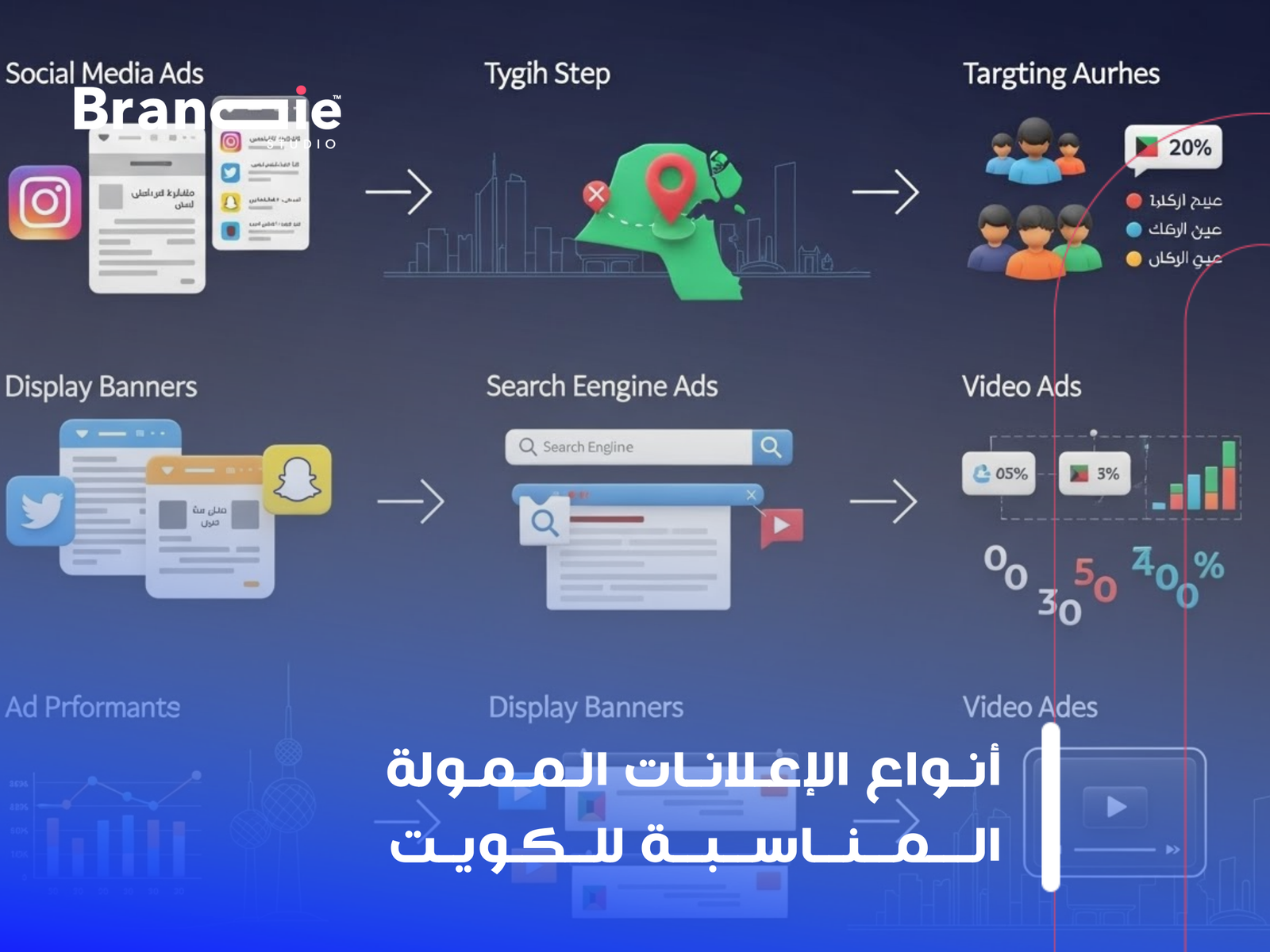 شركة إعلانات ممولة الكويت