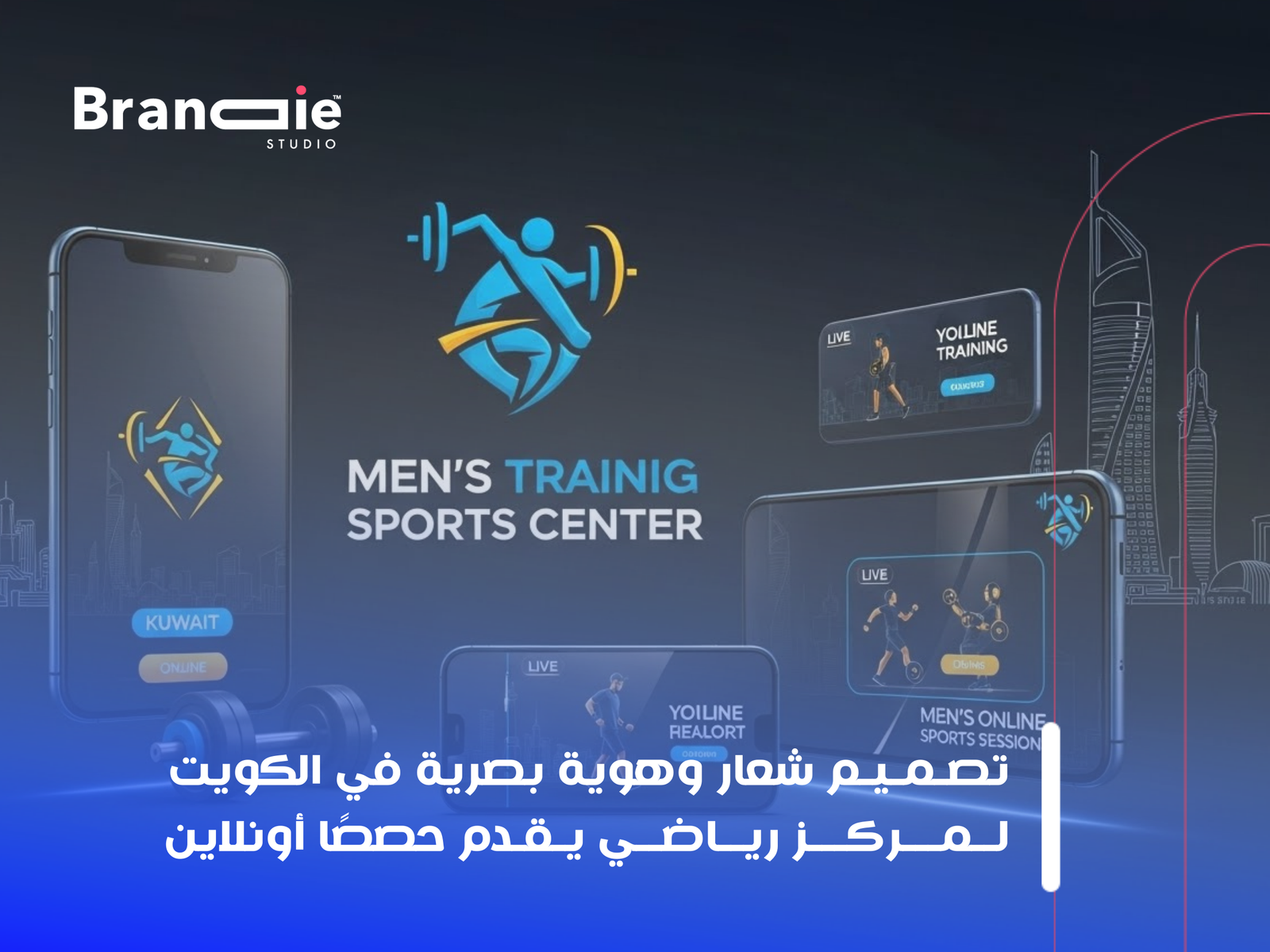 تصميم شعار وهوية بصرية الكويت