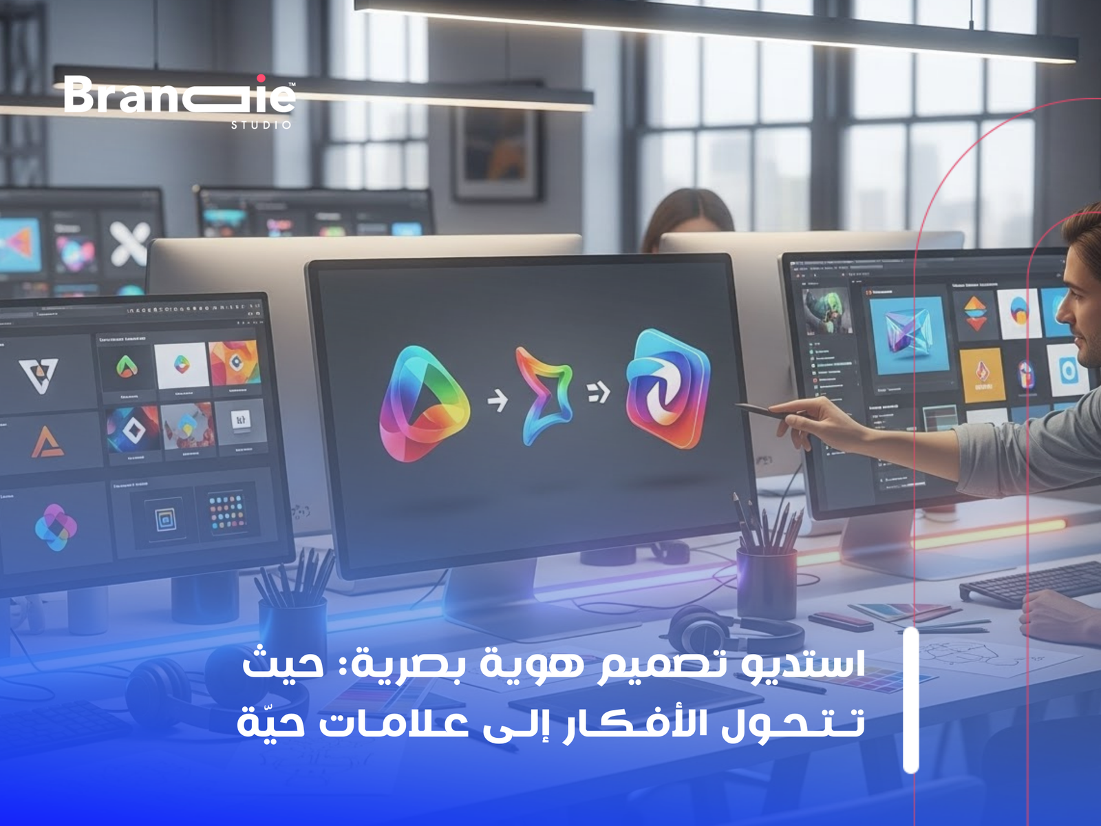 استديو تصميم هوية بصرية