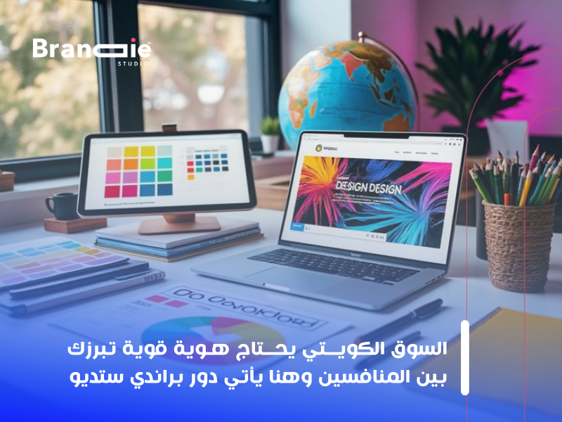 تصميم هوية تجارية الكويت