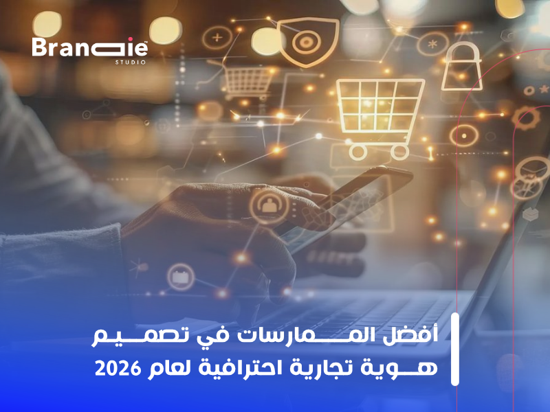 تصميم هوية تجارية احترافية