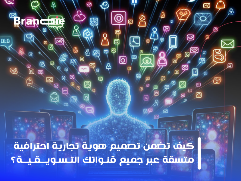 تصميم هوية تجارية احترافية