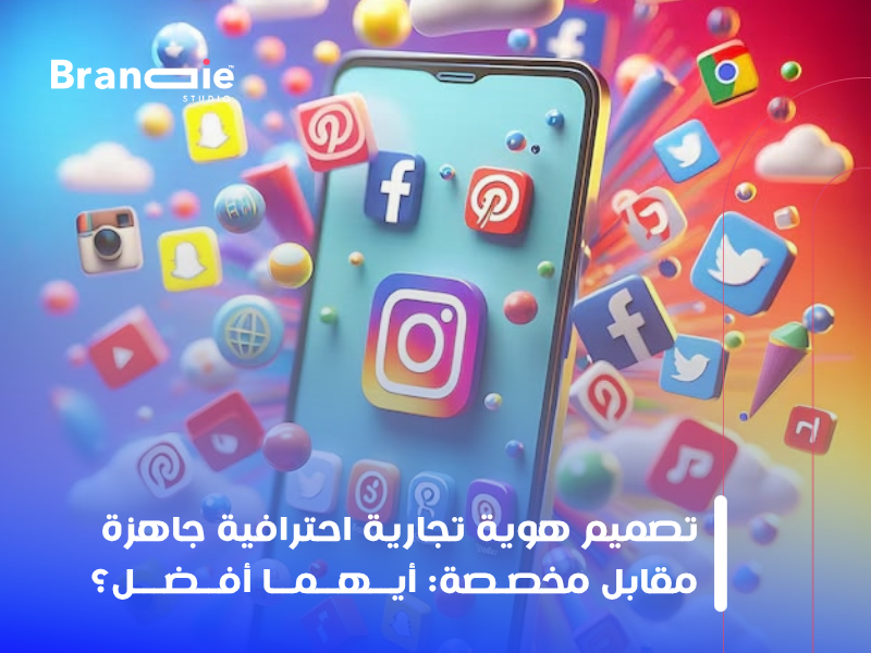 تصميم هوية تجارية احترافية