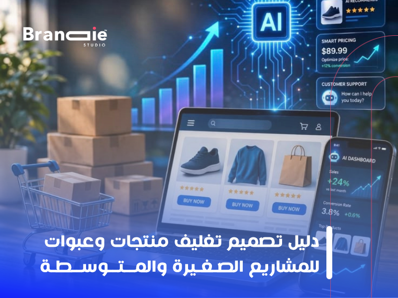 تصميم تغليف منتجات وعبوات