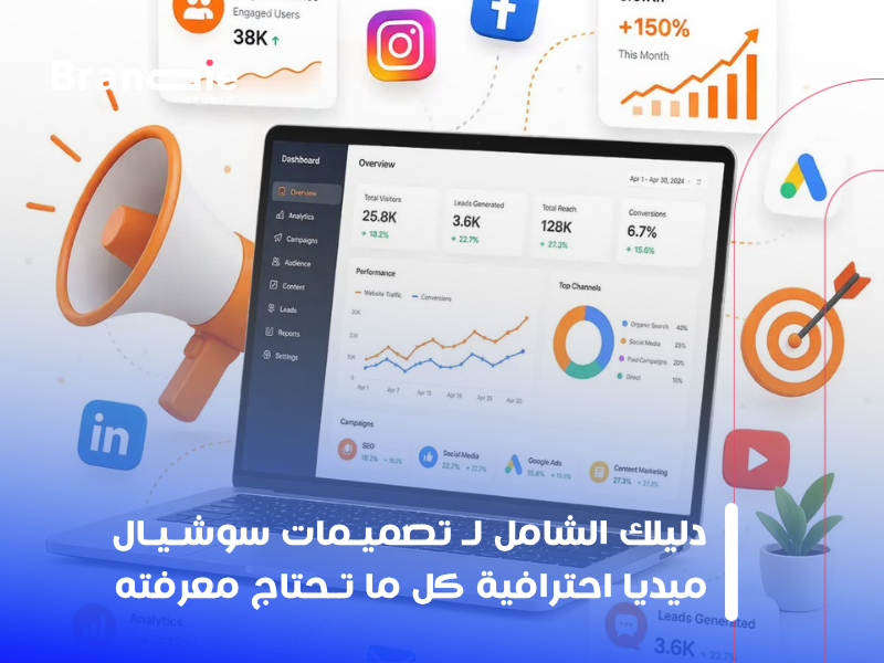 تصميمات سوشيال ميديا احترافية