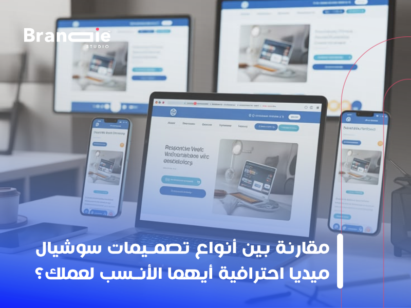 تصميمات سوشيال ميديا احترافية